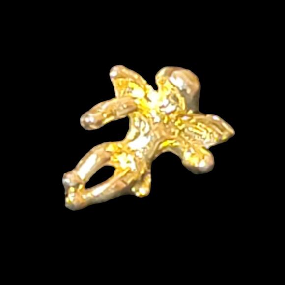 Cherub Tie Tack Gold-tone 1/2" Angel Church Religious Formal Office Career Gift - Picture 4 of 7